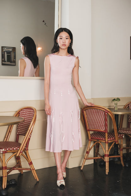 Heiress Dress in Petal Pink